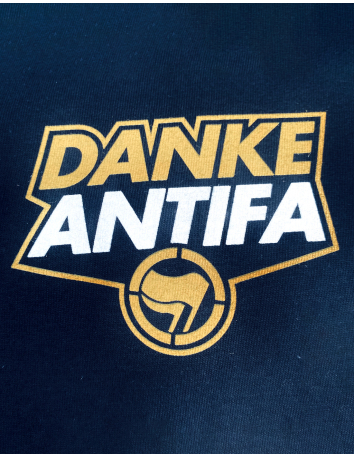 Antifa Area - Sticker - Red - @ No Borders