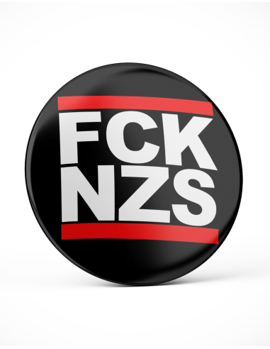 FCK NZS - Button - @ No Borders