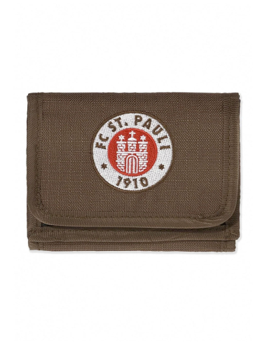 St. Pauli - Portemonnaie - Logo - Braun - @ No Borders