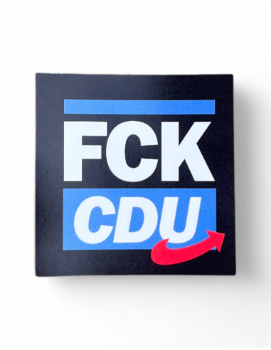 FCK CDU - Sticker - @ No Borders