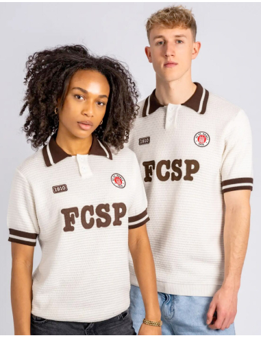 St. Pauli - Knitted jersey - White - @ No Borders