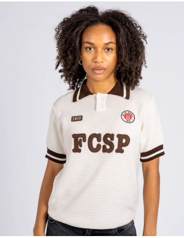 St. Pauli - Knitted jersey - White - @ No Borders