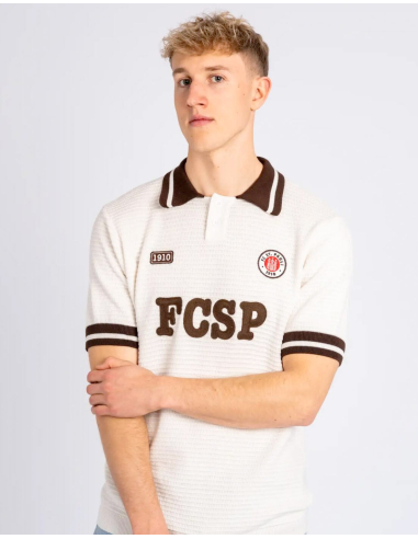 St. Pauli - Knitted jersey - White - @ No Borders