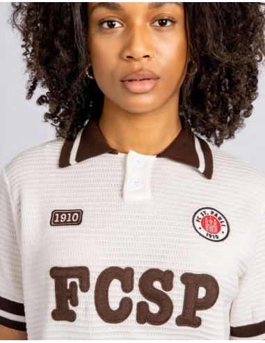 St. Pauli - Knitted jersey - White - @ No Borders