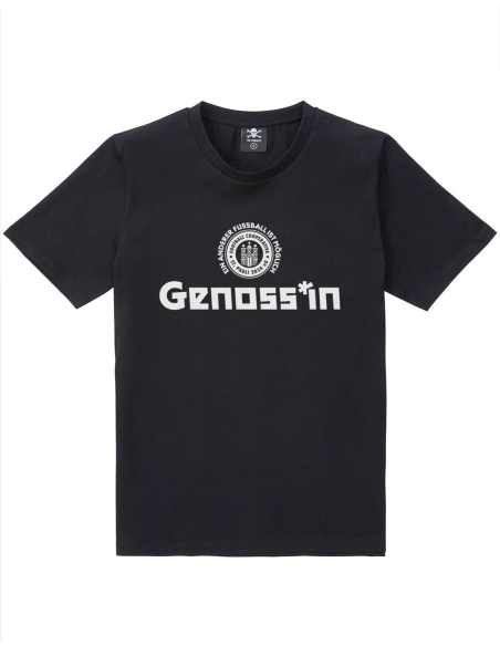 St. Pauli - T-Shirt - Genoss*in - Schwarz St. Pauli - T-Shirt - Genoss*in - Schwarz
