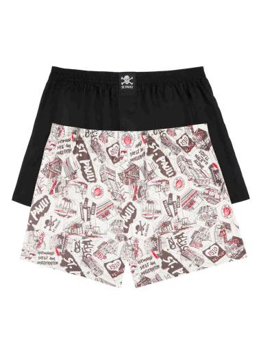 St. Pauli - Boxershorts Set - "Viertel" - @ No Borders