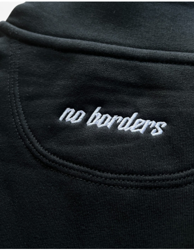 No Borders Kakadu - Half Zip - Schwarz - @ No Borders