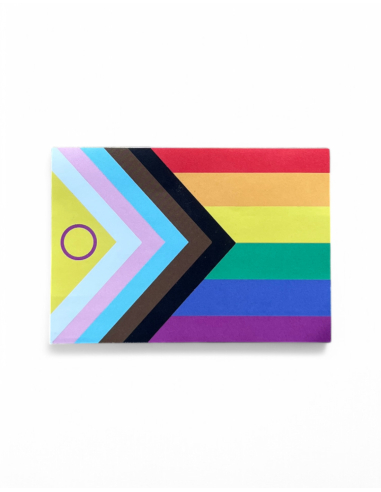 Inter* Inclusive Pride - Sticker - 10 Stück - @ No Borders