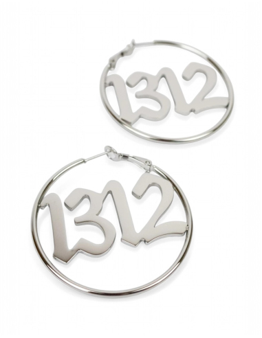 1312 - Earrings - Sixblox - Silver - @ No Borders