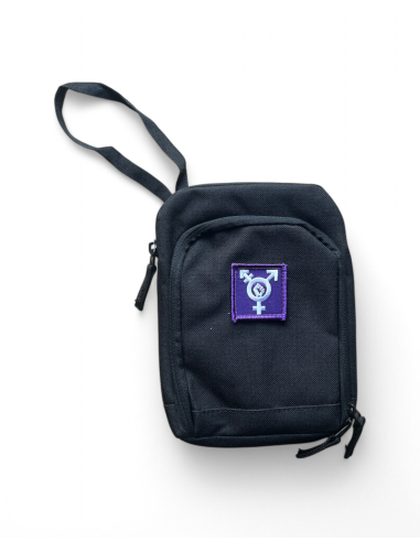 LGBTQ - Schultertasche - Schwarz - No Borders - @ No Borders