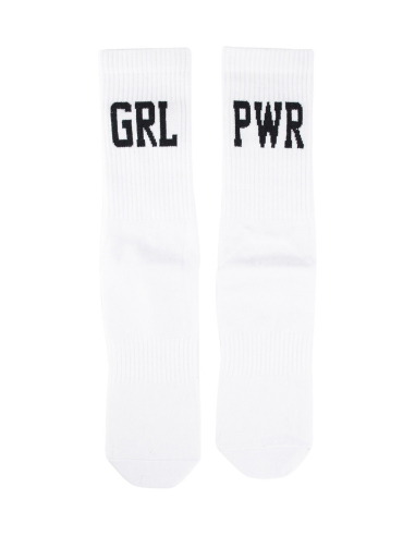 GRL PWR - Sixblox - Socken - White - @ No Borders