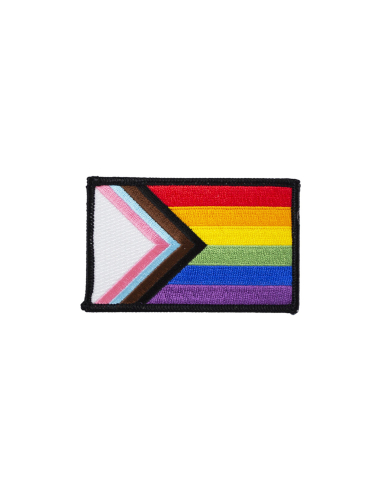 Progress Pride - Patch - @ No Borders