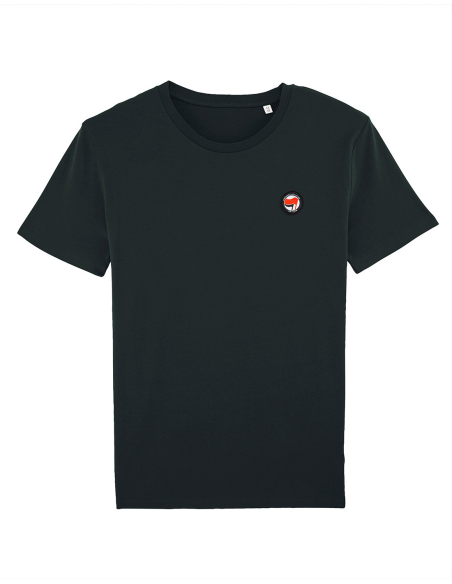 Siamo Tutti Antifascisti - No Borders - T-Shirt - Black
