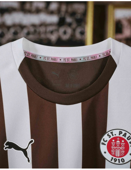 St. Pauli - Trikot - Heim 25/26 - Puma - Kragen St. Pauli - Trikot - Heim 25/26 - Puma - Kragen
