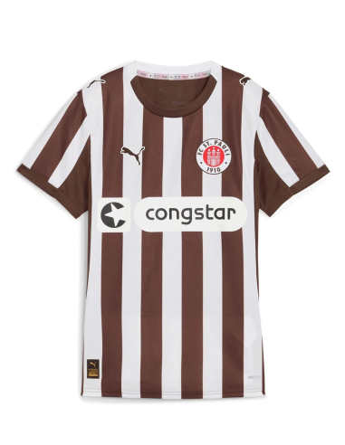 St. Pauli - Trikot - Heim 2025-26 - Tailliert - Puma - @ No Borders