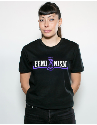 Feminism - T-Shirt - Mob Action - Schwarz - @ No Borders