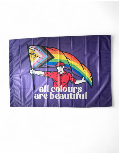 LGBTQI* ACAB - Flagge - @ No Borders
