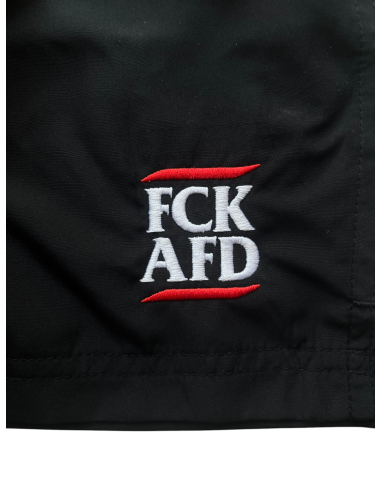 FCK AFD - Active Shorts - Schwarz - @ No Borders