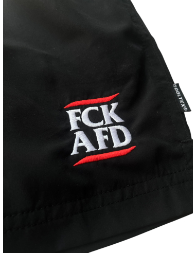 FCK AFD - Active Shorts - Schwarz - @ No Borders