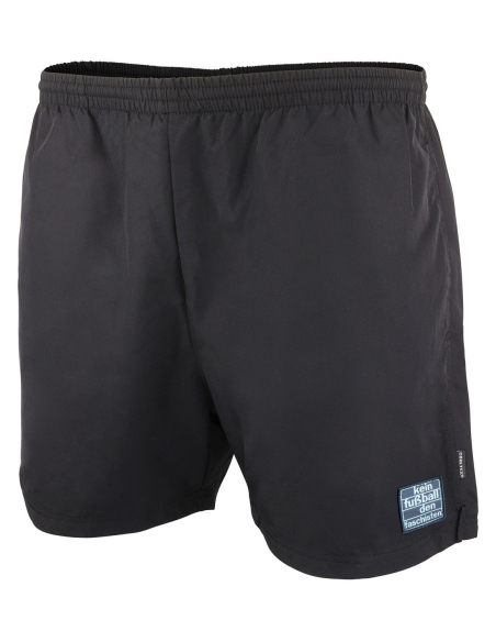 Kein Fußball den Faschisten - Active Shorts - Schwarz - Links