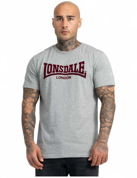 Lonsdale - T-Shirt - One Tone - Grau