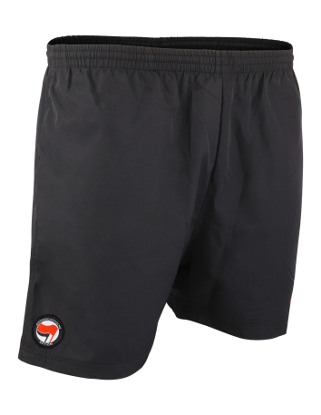 Soli-T-Shirt - Free All Antifa - Pocket - Schwarz - @ No Borders