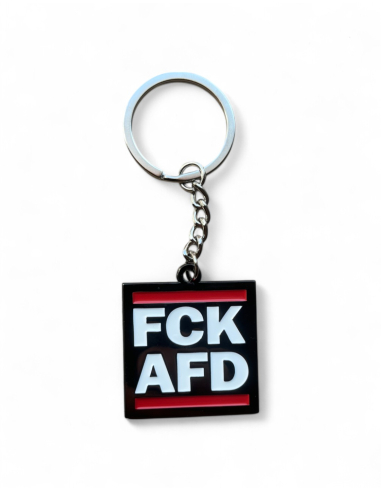 Schlüsselanhänger - FCK AFD - @ No Borders