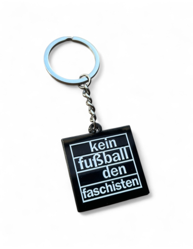 Schlüsselanhänger - Kein Fußball den Faschisten - @ No Borders