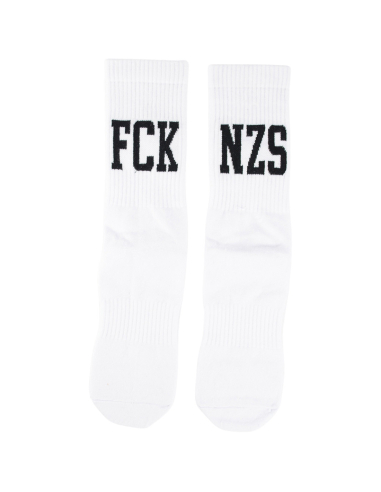 FCK NZS - Sixblox - Socks - White - @ No Borders