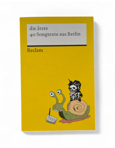 40 Songtexte aus Berlin - Die Ärzte - Buch - @ No Borders