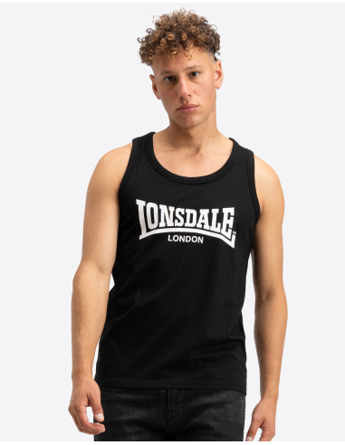 Lonsdale - Tank Top - Averham - Schwarz - @ No Borders