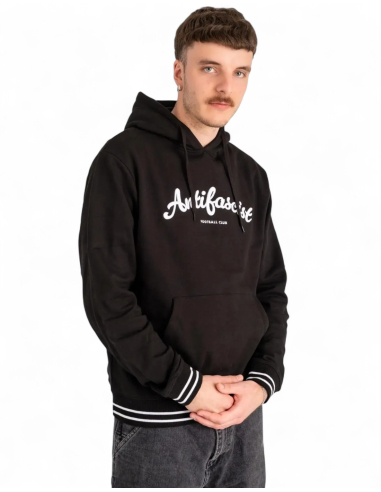 St. Pauli - Hoodie - Antifascist Football Club Script - Schwarz - @ No Borders
