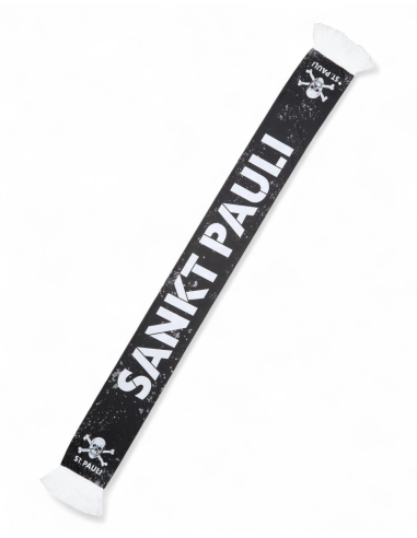 St. Pauli - Silk scarf - Skull - schwarz - @ No Borders