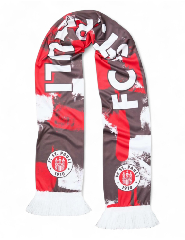 St. Pauli - Seidenschal - Logo - Bunt - @ No Borders