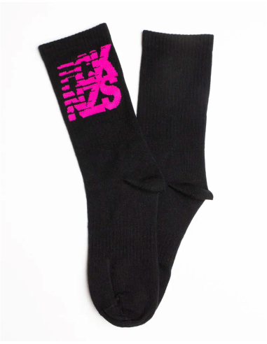 FCK NZS Sports - Sixblox - Socken - blk/pink - @ No Borders