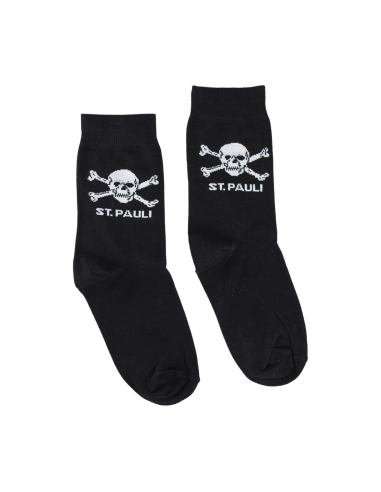 St. Pauli - Socken - Totenkopf - Black - @ No Borders