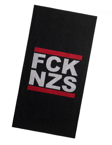 FCK NZS - Handtuch - True Rebel - @ No Borders