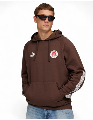 St. Pauli - Hoodie - Puma "King" - Braun - @ No Borders