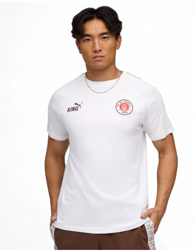 St. Pauli - T-Shirt - Puma "King" - White - @ No Borders