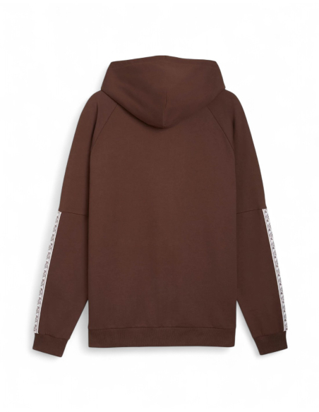 St. Pauli - Hoodie - Puma "King" - Braun - Back - Blanko