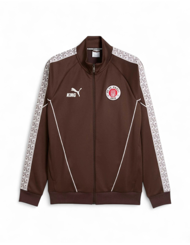 St. Pauli - Trainingsjacke - Puma "King" - Braun - @ No Borders