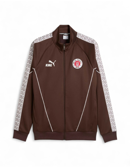 St. Pauli - Trainingsjacke - Puma "King" - Braun St. Pauli - Trainingsjacke - Puma "King" - Braun