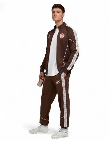 St. Pauli - Trainingsjacke - Puma "King" - Braun - @ No Borders