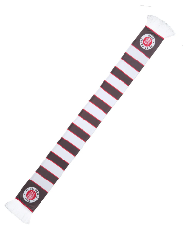 St. Pauli - Silk scarf - Logo - Striped - @ No Borders