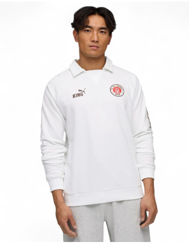 St. Pauli - Sweatshirt - Puma "King" - White - @ No Borders