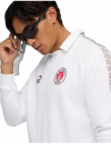 St. Pauli - Sweatshirt - Puma "King" - White - @ No Borders