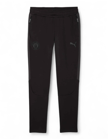 St. Pauli - Präsentationshose - Puma "Staff" - Schwarz - Front