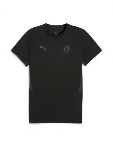 St. Pauli - T-Shirt - Puma "Staff" - Schwarz - Front St. Pauli - T-Shirt - Puma "Staff" - Schwarz - Front