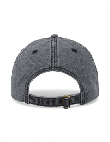 St. Pauli Cap - Tonal Washed - Black - @ No Borders