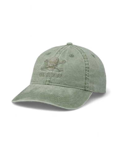 St. Pauli Cap - Tonal Washed - Olive - @ No Borders